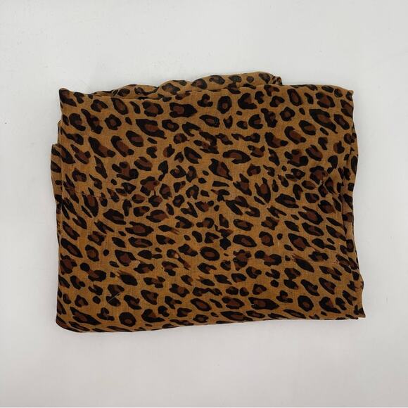 SCARF x 7 Bundle Lot of Neutral Solid & Animal Print Winter Casual Cozy H&M BCBG - Picture 7 of 12